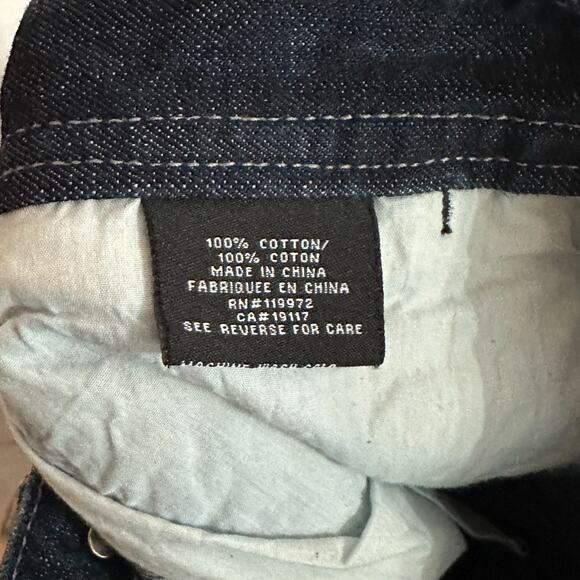 Parish Nation Men’s Blue Jeans, Size 40, Pre-owned - Picture 6 of 7